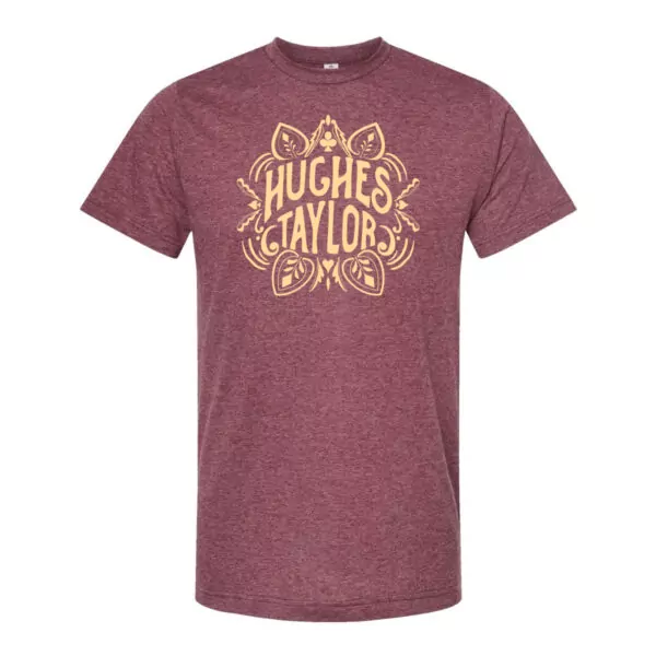 "Suits" Logo Tee- Heather Burgundy