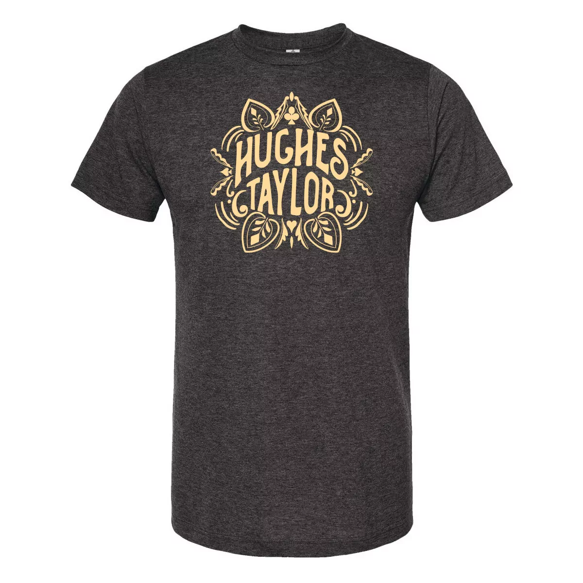 "Suits" Logo Tee- Heather Graphite