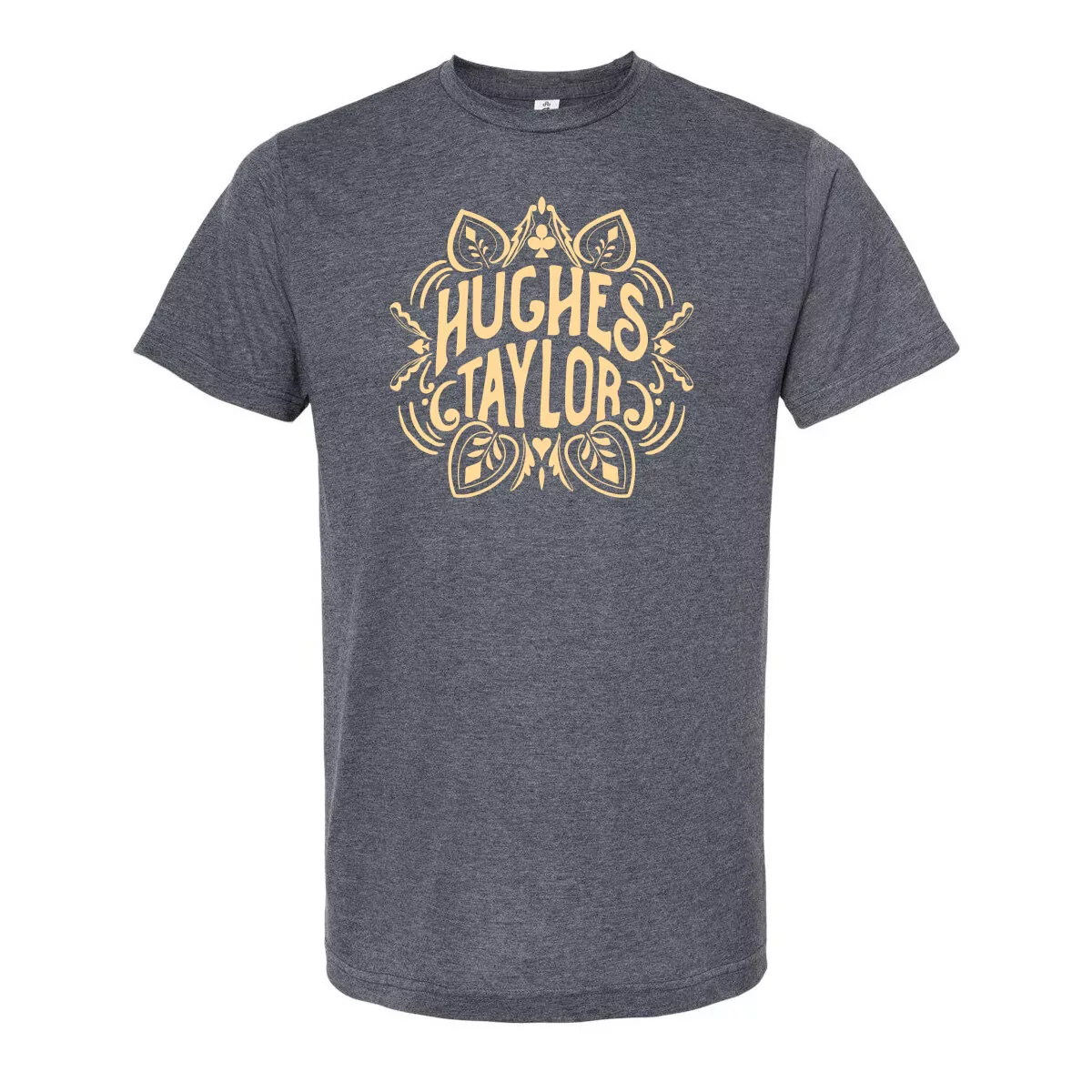 "Suits" Logo Tee- Heather Navy